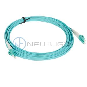Wholesale Aqua 100G FTTH Base Station MM 50/125 OM4 LC LSZH Duplex Patch Cord from china suppliers
