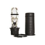 IP68 Fiber Optic Splice Closure Black Direct Burial Fiber Splice Closure