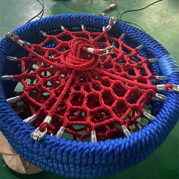 EN1176 Certified Round Basket Swing Net For Playground Kids Game