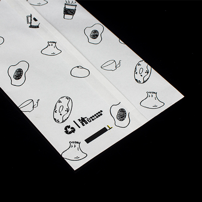 Golden Custom Food Takeaway Delivery Kraft Paper Bags with Customized Size
