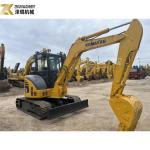 Japan Used Hydraulic Crawler Digger Komatsu PC55MR Mini Excavator 2017 Model