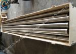 5800mm Johnson Wedge Wire Screens / Stainless Steel Water Well Screen Tube
