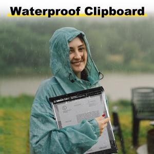 Wholesale PVC Plastic Black Outdoor Waterproof Clipboard Wear Resistant from china suppliers
