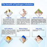 Household Hydrogen Production Equipment , 600ml Oxygen Hydrogen Breathing