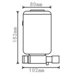 Onestop Manual Brass Soap Dispenser Bathroom Accessories Commercial