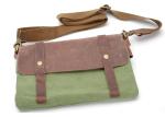 Vintage Style Leather and Canvas Bags Satchels Mens Canvas Bags