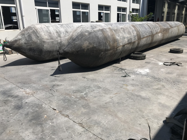 Durable Rubber Ship Launching Airbags For Cylindrical Vessels