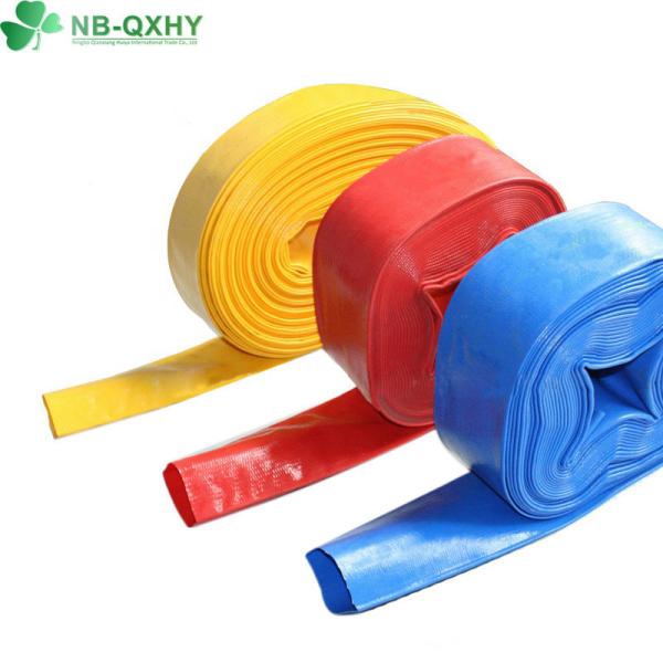 Watering Irrigation Customized Inch 3/4"-16" Discharge PVC Lay Flat Agricultural
