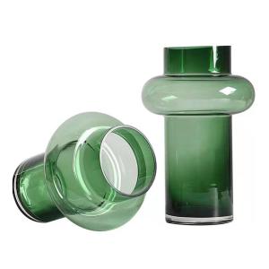 Wholesale Green Transparent Decorative Crystal Flower Pots from china suppliers
