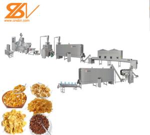 Wholesale Industrial Corn Flakes Production Line Snack Food Extruder Machine from china suppliers