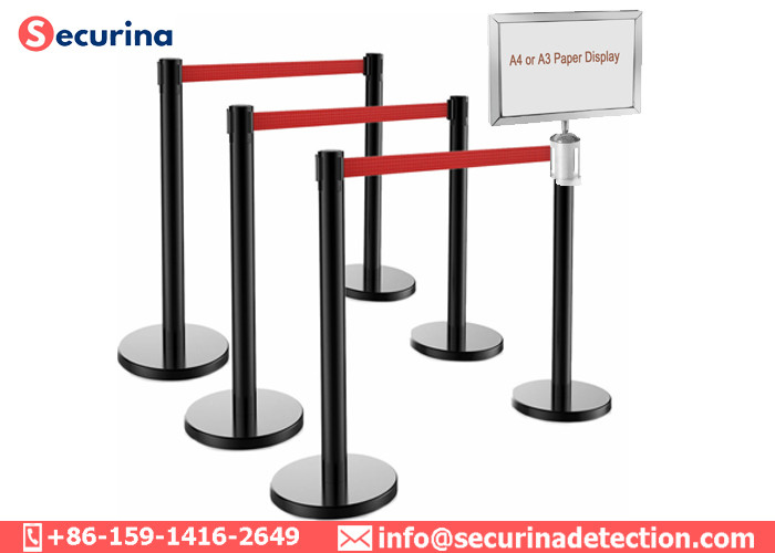Sign Holder Frame For Hotel Rope Queue Line Stanchion Post Events Stanchion