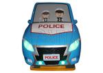 Fiberglass And Plastic World Police Car Kiddy Ride Machine L192*W106*H135CM
