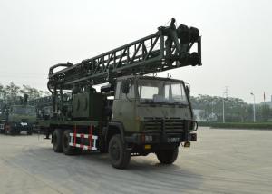 Wholesale Integrated 144KW Military Truck Mounted Drilling Rig Excellent Torsional Performance from china suppliers