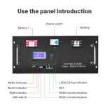 Rack Home use Solar Enenrgy Storage Inverter Battery Pack 51.2v 100ah Lifepo4