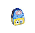 Tote Knapsack Type Cartoon Metal Box , Food Grade Tin Childrens Lunch Bags