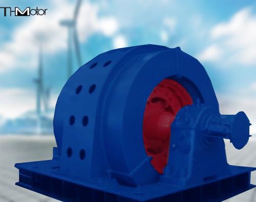 9400KW High Power Large Synchronous Motor GB1800-1804 For Blast Blower Steel