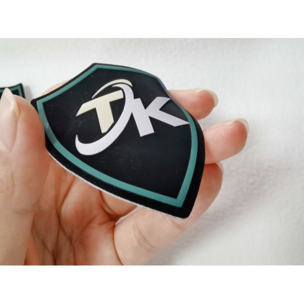High Density Heat Transfer Garment Labels Eco Friendly Silicone Material