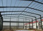 Q235 / Q345 Environmentally Controlled Poultry House , Light Steel Hen Farm