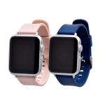 Silicone 22mm Soft Rubber Watch Strap with Stainless Steel Buckle