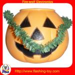 Halloween pumkin barrel