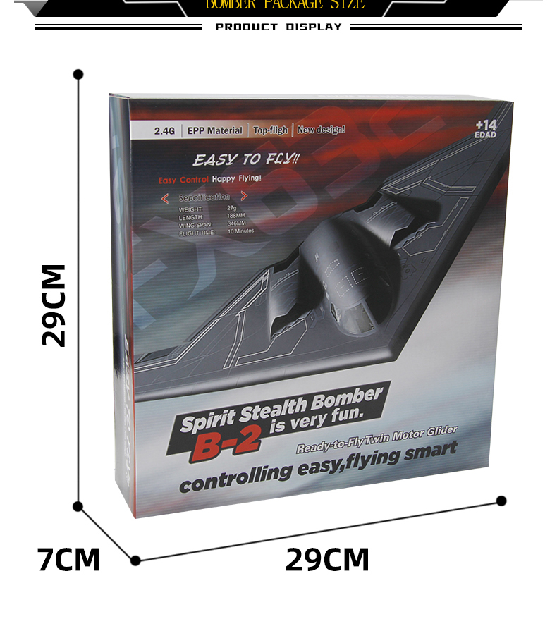 Frequency Fx632 Rc Airplane Mini 2ch Aircraft Drone 2.4GHz Wireless Control Toys for Wonderful Children's Gift