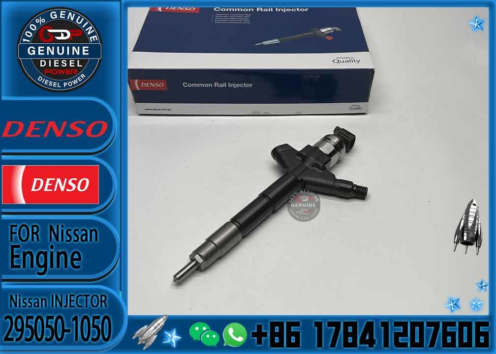 diesel fuel injector Common Rail Fuel Injector 295050-1050 16600-5X30A 166005X30A injector for Nissan Navara