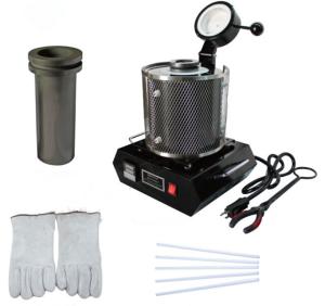 Wholesale Fast Speed Portable Gold Melting Furnace 130.35cm3 Crucible Capacity Less Burnt Loss from china suppliers