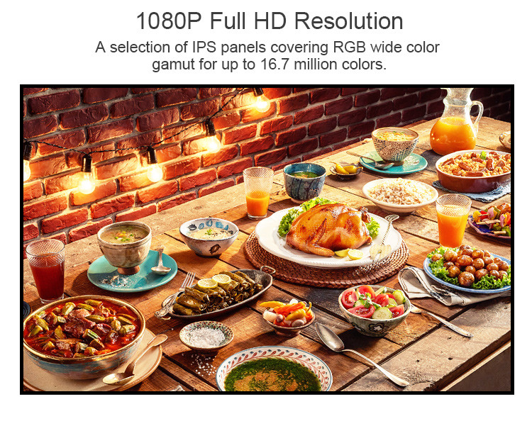 43 inch Super Thin Wall Mount LCD Digital Signage Display With Free CMS Software