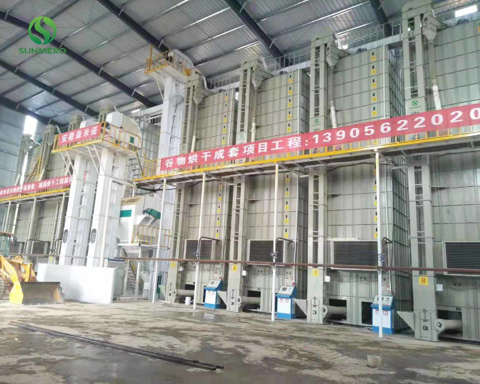 IOS14001 Certified 12.5kw Wheat Grain Dryer Corn Drying Equipment High Efficient