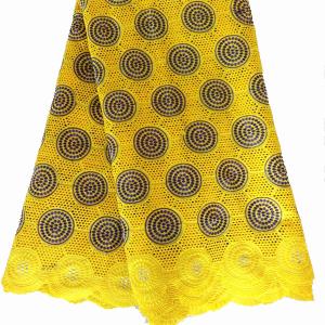 Wholesale 2015 100 % cotton high quality african wedding cloth dry lace from china suppliers