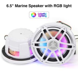 Wholesale GRANDnavi 6Inch Marine Speakers For Marine Audio Boat With Injection Cone And Rubber Edge And Waterproof level IPX6 from china suppliers