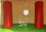 Indoor / Outdoor Kids Mushroom Inflatable Bounce Houses Commercial