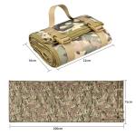 Durable 900D wholesale Outdoor Shooting Mat with molle gear in stock for Hiking