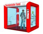 Customized Inflatable Sterilization Channel Medical Disinfection Tent