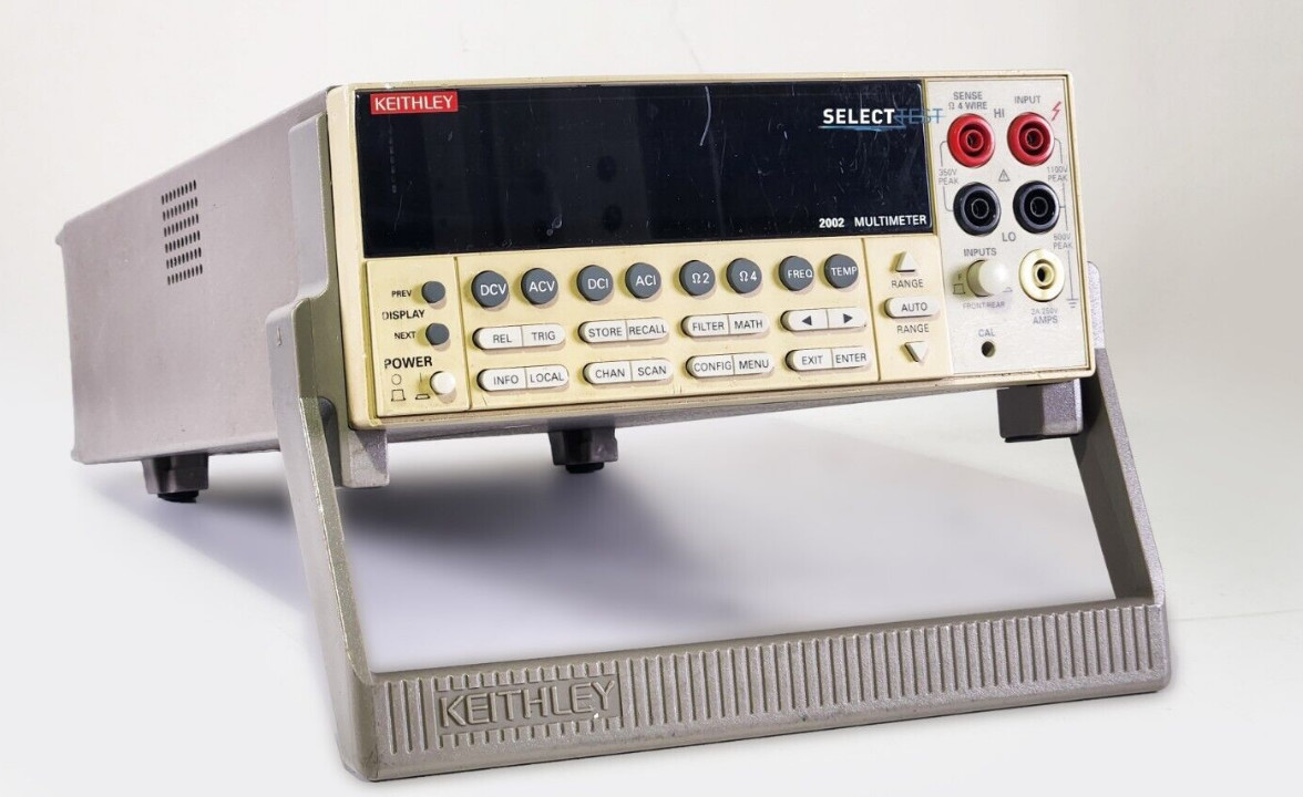 Keithley 2002 8.5 Digit Digital Multimeter With 8K Memory IEEE-488.2 And SCPI Compatible