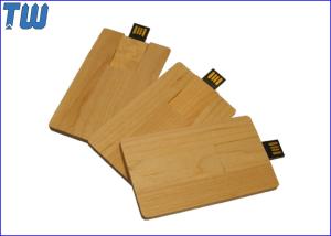 Wholesale Natural Wood Credit Card 1GB USB Disk Drive Twister UDP Full Color Printing from china suppliers
