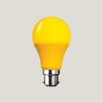 Triac/0-10V Dimmable Yellow LED Bulb Light with IP40, 80-83Ra/95-98Ra, Anti