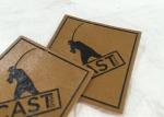 Best price customized pu label embossed/metal leather label patch for clothes