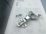 Screw On 50 Lbs Load Capacity Cabinet Door Hydraulic Hinge Durable Nickel Plated