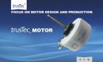 Resin Packed Air Condition Fan Motor , Customized Brushless Motor