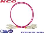 Simplex Fiber Optic Patch Cord , Outdoor Fiber Optic Patch Cable FC PC