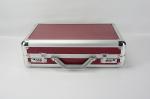 PU Leather Watch Carry Case For 42 Watches With Pillows Portable Aluminum