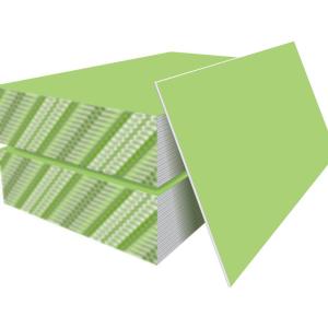 Wholesale Fiberglass Gypsum Board 1220x2440mm 9mm 12mm Thickness Fireproof Waterproof High Durability from china suppliers