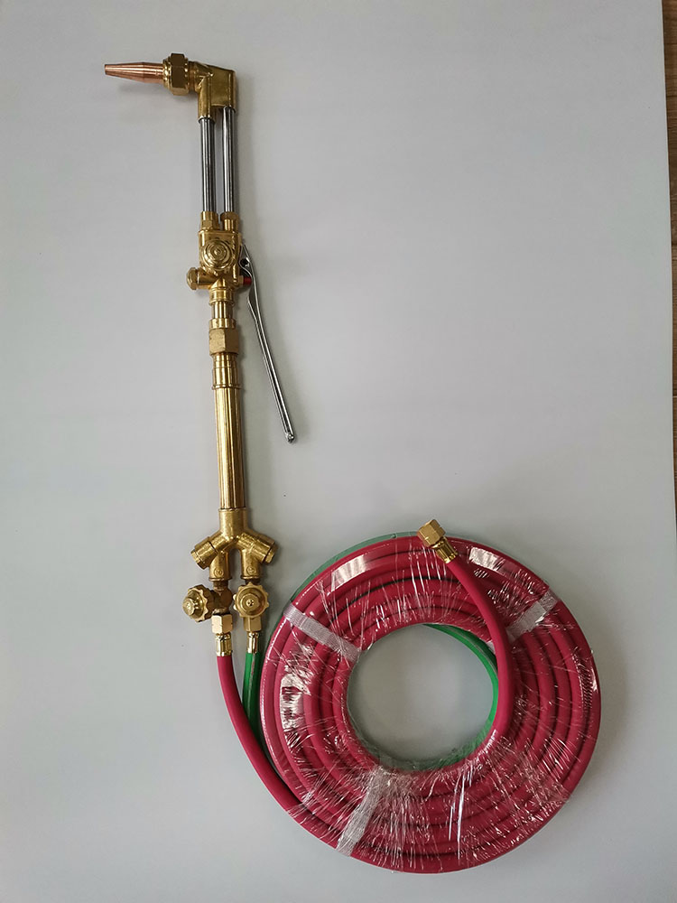 Portable Oxygen Acetylene Gas Cutting Torch and Welding Kit for Welding Capacity 3/16