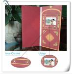 256MB To 8GB Memory LCD Video Brochure Card , USB Video Gift Card