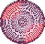 Outdoor Sunflower Beach Blanket, Beach Towel, Beach Cover Tapetry, Roundie Beach