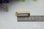 Bag accessories nickel color 31 mm zinc alloy metal arch bridge with hanging
