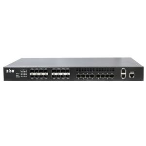 Wholesale FTTH VLAN 16 Downlink Ports 10G GPON OLT Blue With OP3616 from china suppliers
