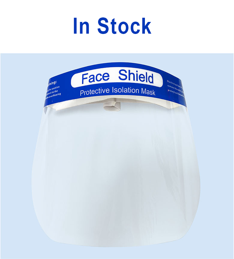 Custom Protective Face Shield Double Sided Effectively Lightweight Non Wearing Pressure