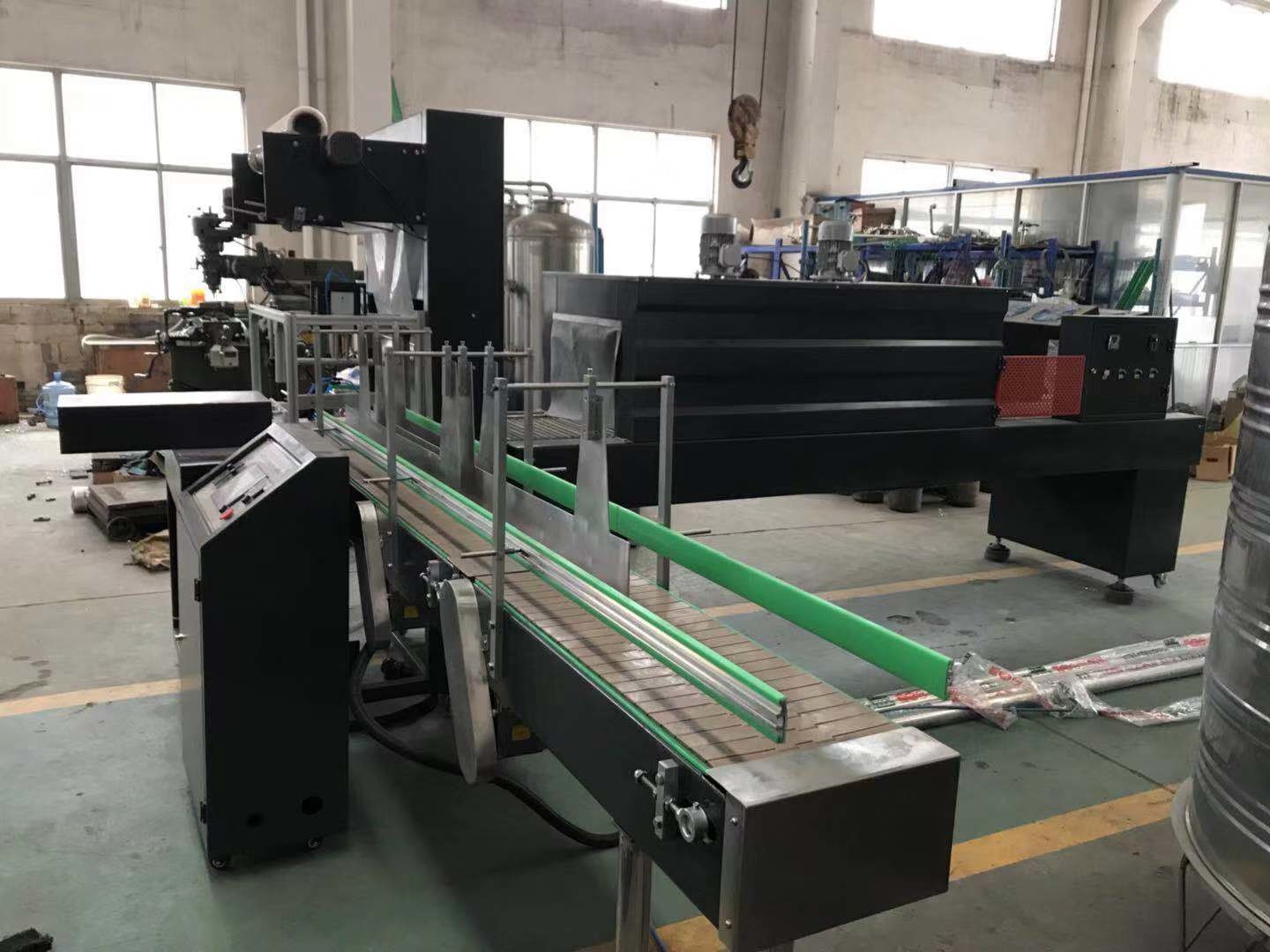 Automatic L Type Beverage Shrink Packing Machine For PET / Glass Bottle / Can